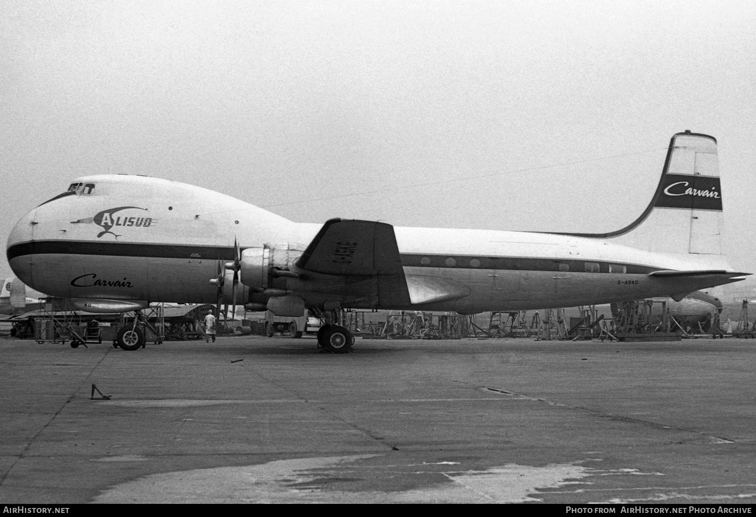 Aircraft Photo of G-ASKG | Aviation Traders ATL-98 Carvair | Alisud | AirHistory.net #672796