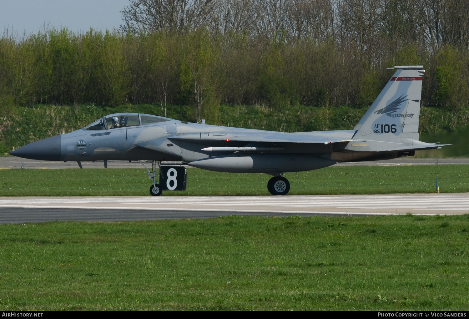 Aircraft Photo of 85-0106 / AF85-106 | McDonnell Douglas F-15C Eagle | USA - Air Force | AirHistory.net #672797