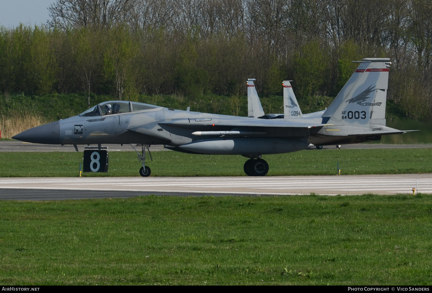 Aircraft Photo of 84-0003 / AF84-003 | McDonnell Douglas F-15C Eagle | USA - Air Force | AirHistory.net #672800