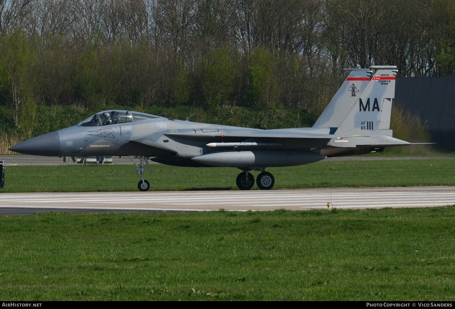 Aircraft Photo of 85-0111 / AF85-111 | McDonnell Douglas F-15C Eagle | USA - Air Force | AirHistory.net #672801