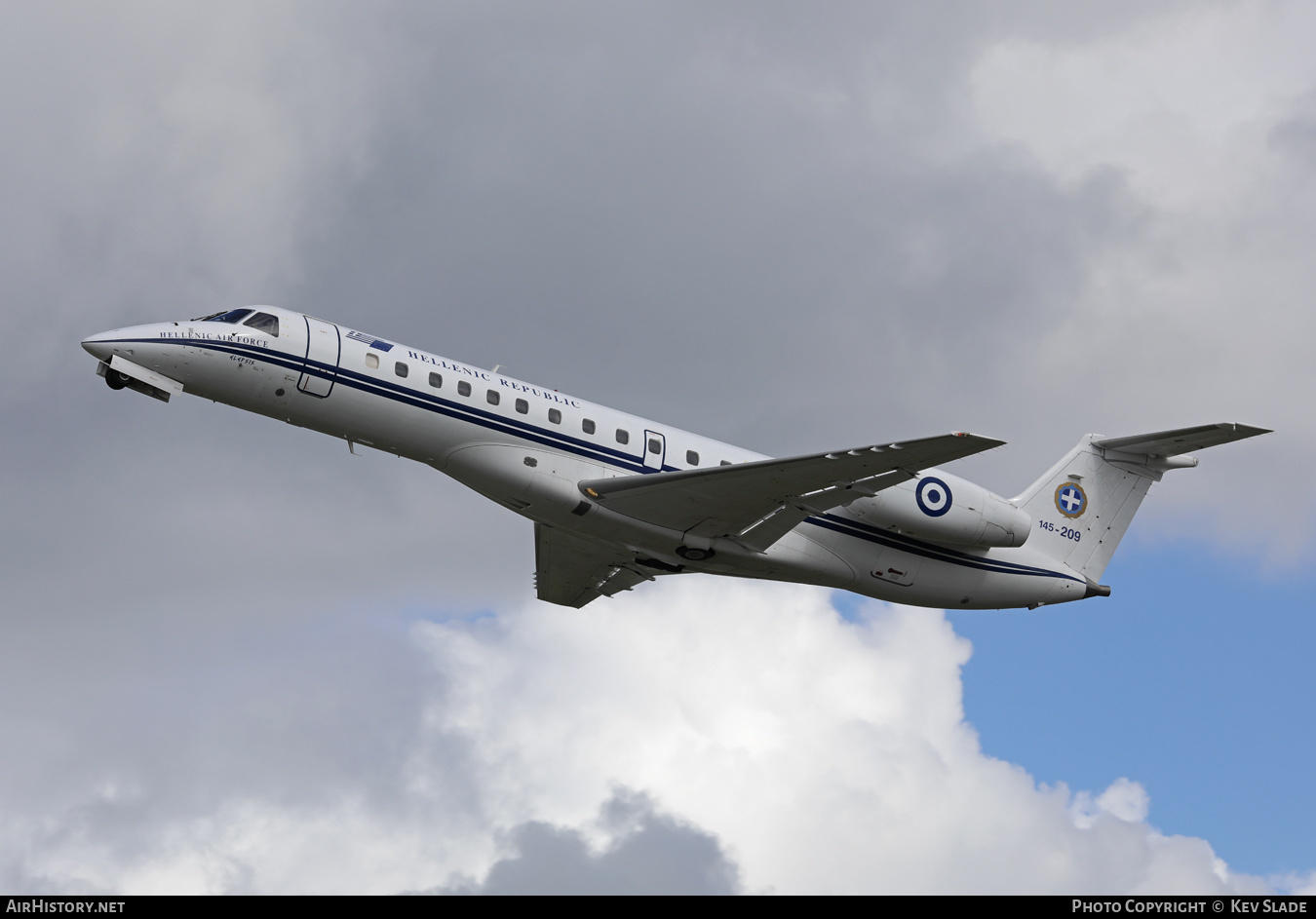Aircraft Photo of 145-209 | Embraer ERJ-135LR (EMB-135LR) | Greece - Air Force | AirHistory.net #672810