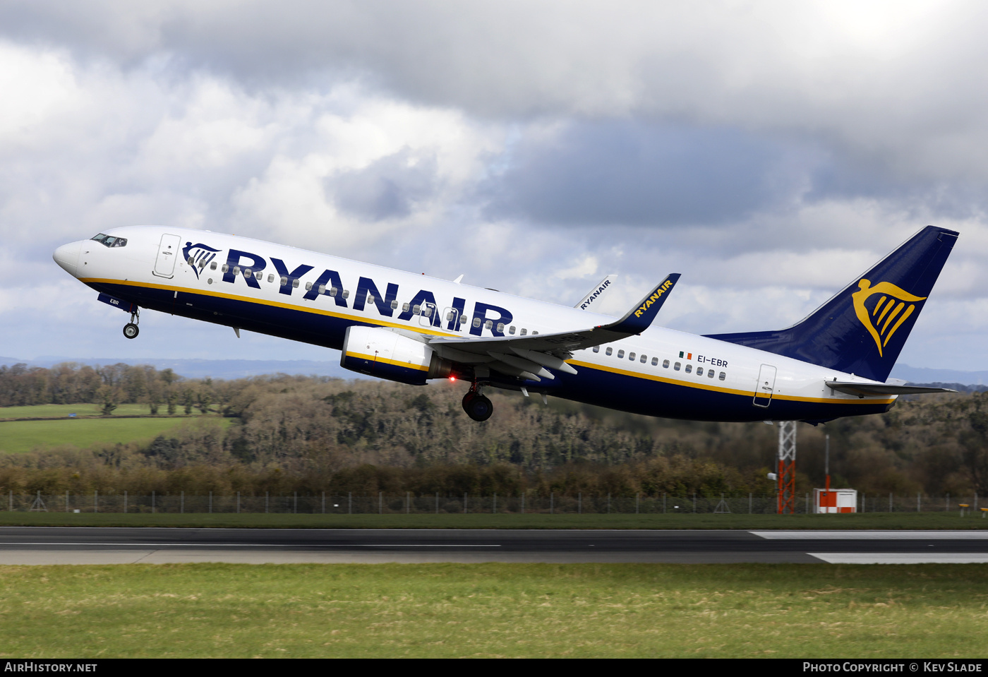 Aircraft Photo of EI-EBR | Boeing 737-8AS | Ryanair | AirHistory.net #672818