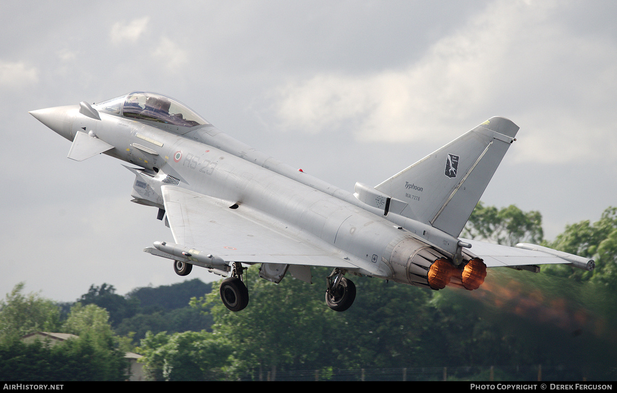 Aircraft Photo of MM7278 | Eurofighter EF-2000 Typhoon S | Italy - Air Force | AirHistory.net #672841