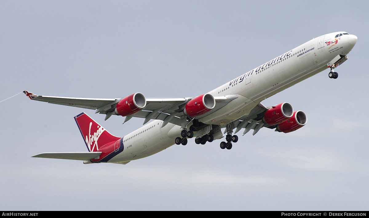 Aircraft Photo of G-VYOU | Airbus A340-642 | Virgin Atlantic Airways | AirHistory.net #672843