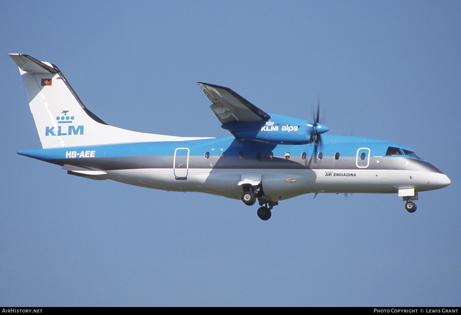 Aircraft Photo of HB-AEE | Dornier 328-100 | KLM Alps | AirHistory.net #672849