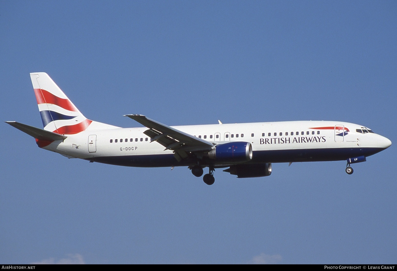 Aircraft Photo of G-DOCP | Boeing 737-436 | British Airways | AirHistory.net #672871