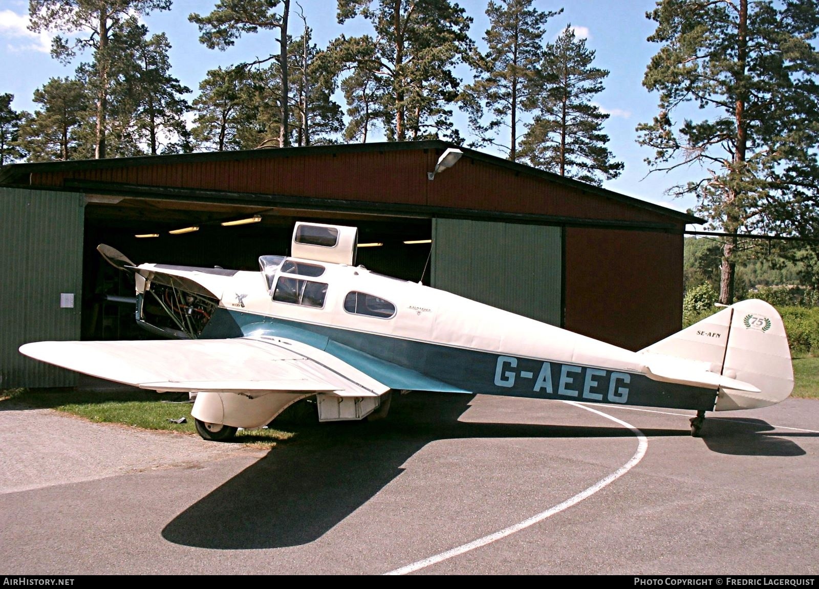 Aircraft Photo of G-AEEG | Miles M.3A Falcon Major | AirHistory.net #672884