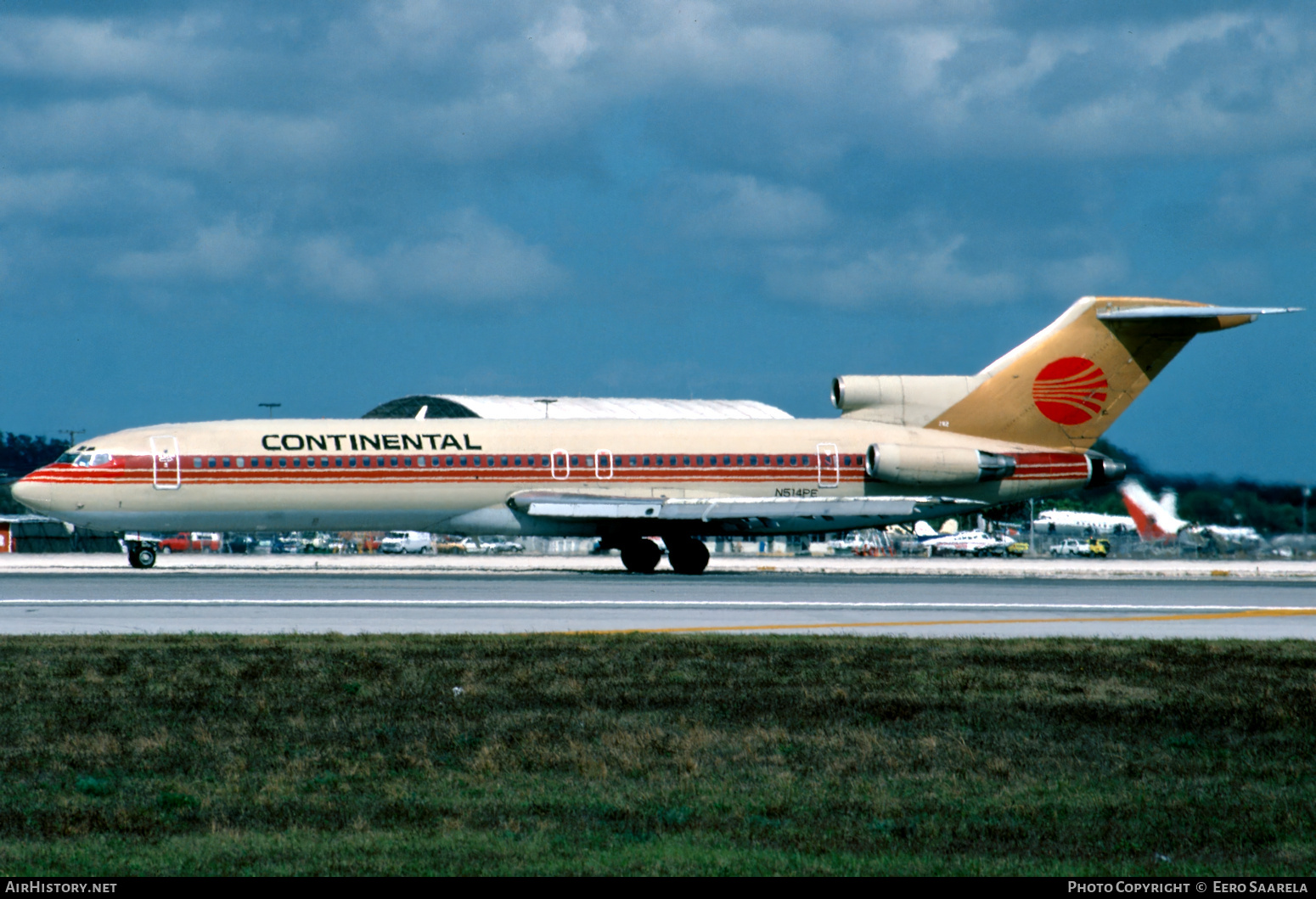 Aircraft Photo of N514PE | Boeing 727-232/Adv | Continental Airlines | AirHistory.net #672887