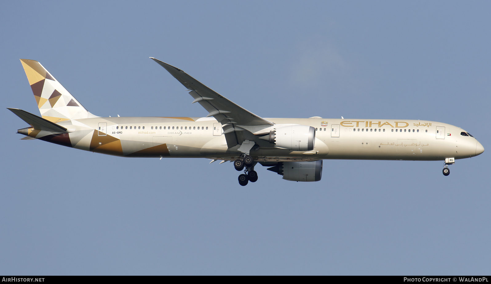 Aircraft Photo of A6-BMD | Boeing 787-10 Dreamliner | Etihad Airways | AirHistory.net #672905