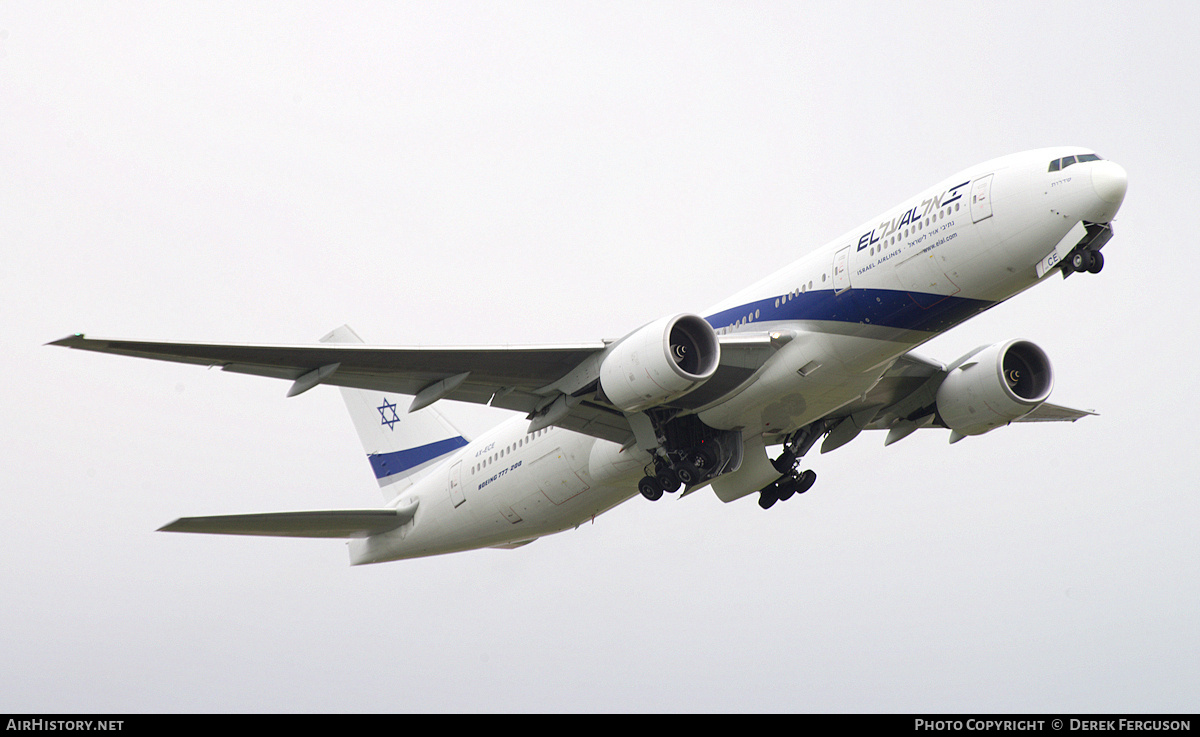 Aircraft Photo of 4X-ECE | Boeing 777-258/ER | El Al Israel Airlines | AirHistory.net #672908