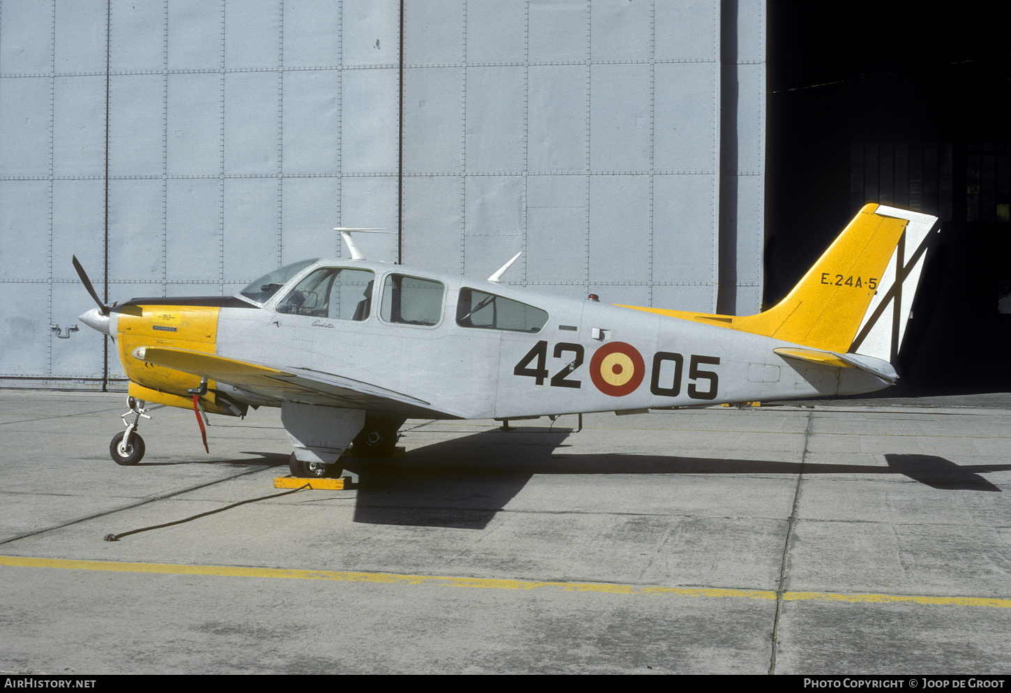 Aircraft Photo of E24A-5 | Beech F33C Bonanza | Spain - Air Force | AirHistory.net #672916