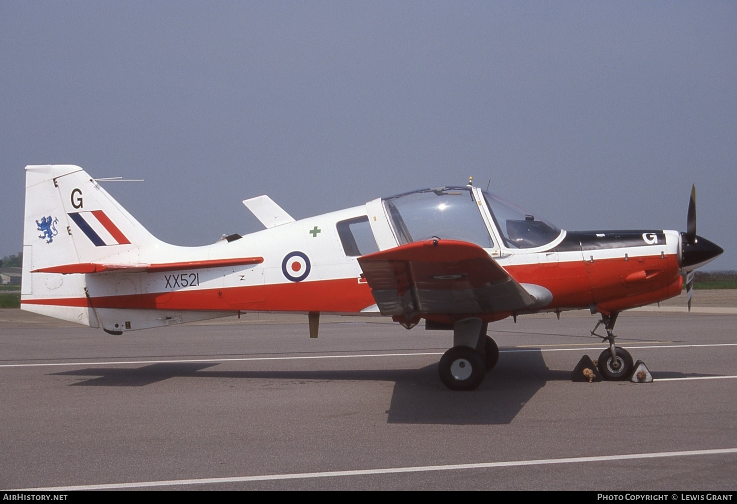 Aircraft Photo of XX521 | Scottish Aviation Bulldog T1 | UK - Air Force | AirHistory.net #672964