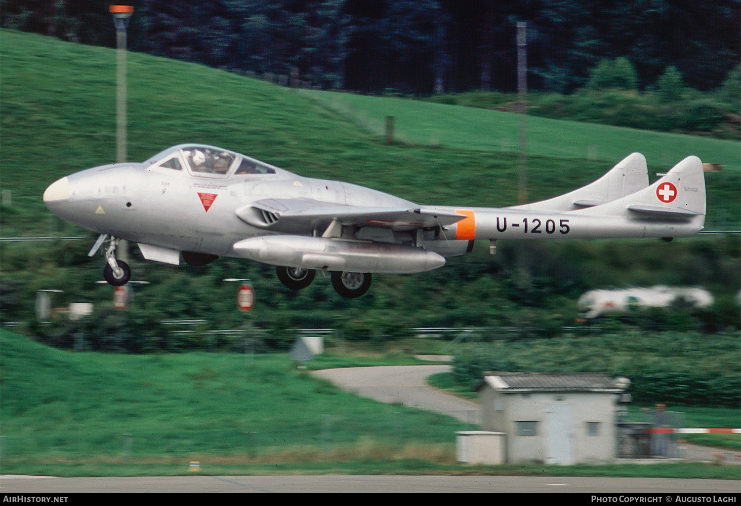 Aircraft Photo of U-1205 | De Havilland D.H. 115 Vampire T55 | Switzerland - Air Force | AirHistory.net #672965