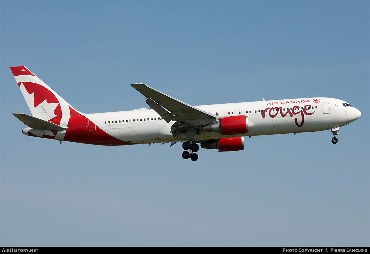 Aircraft Photo of C-GDUZ | Boeing 767-38E/ER | Air Canada Rouge | AirHistory.net #672993