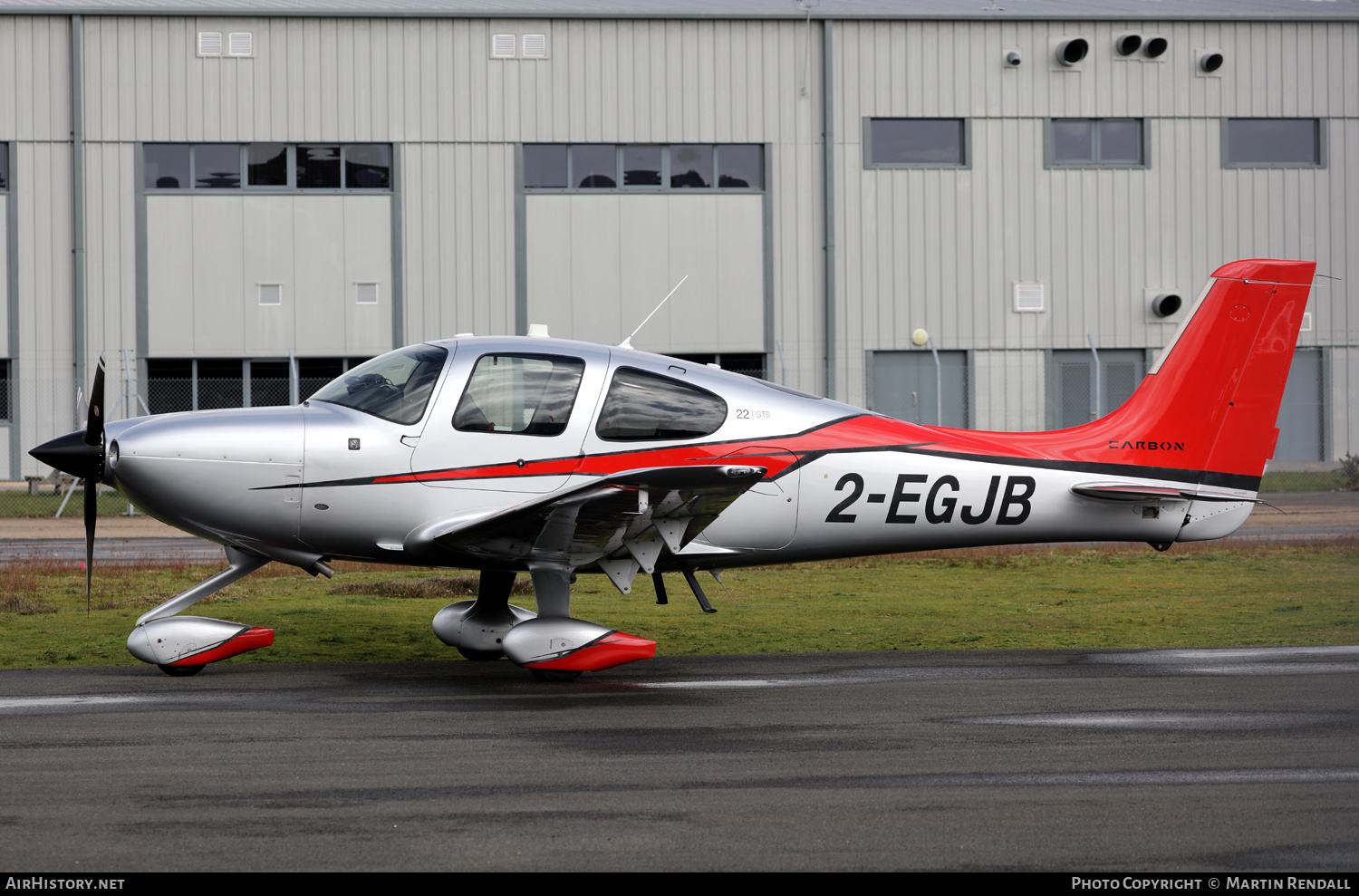 Aircraft Photo of 2-EGJB | Cirrus SR-22 G5-GTS Carbon | AirHistory.net #672999