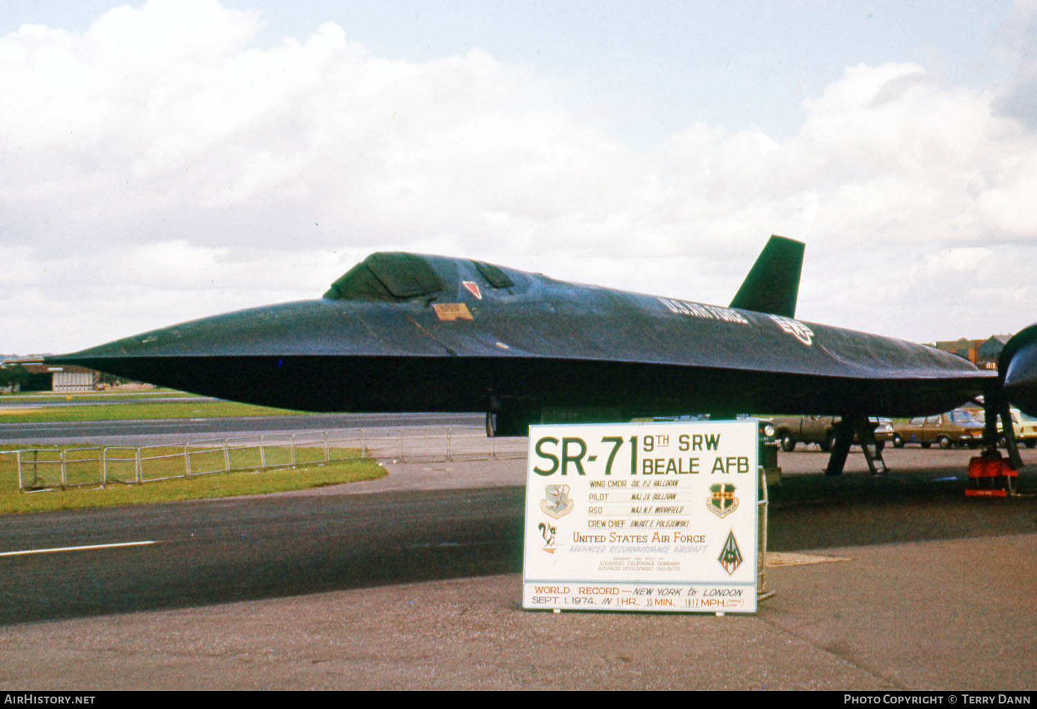 Aircraft Photo of 61-7972 / 17972 | Lockheed SR-71A Blackbird | USA - Air Force | AirHistory.net #673013