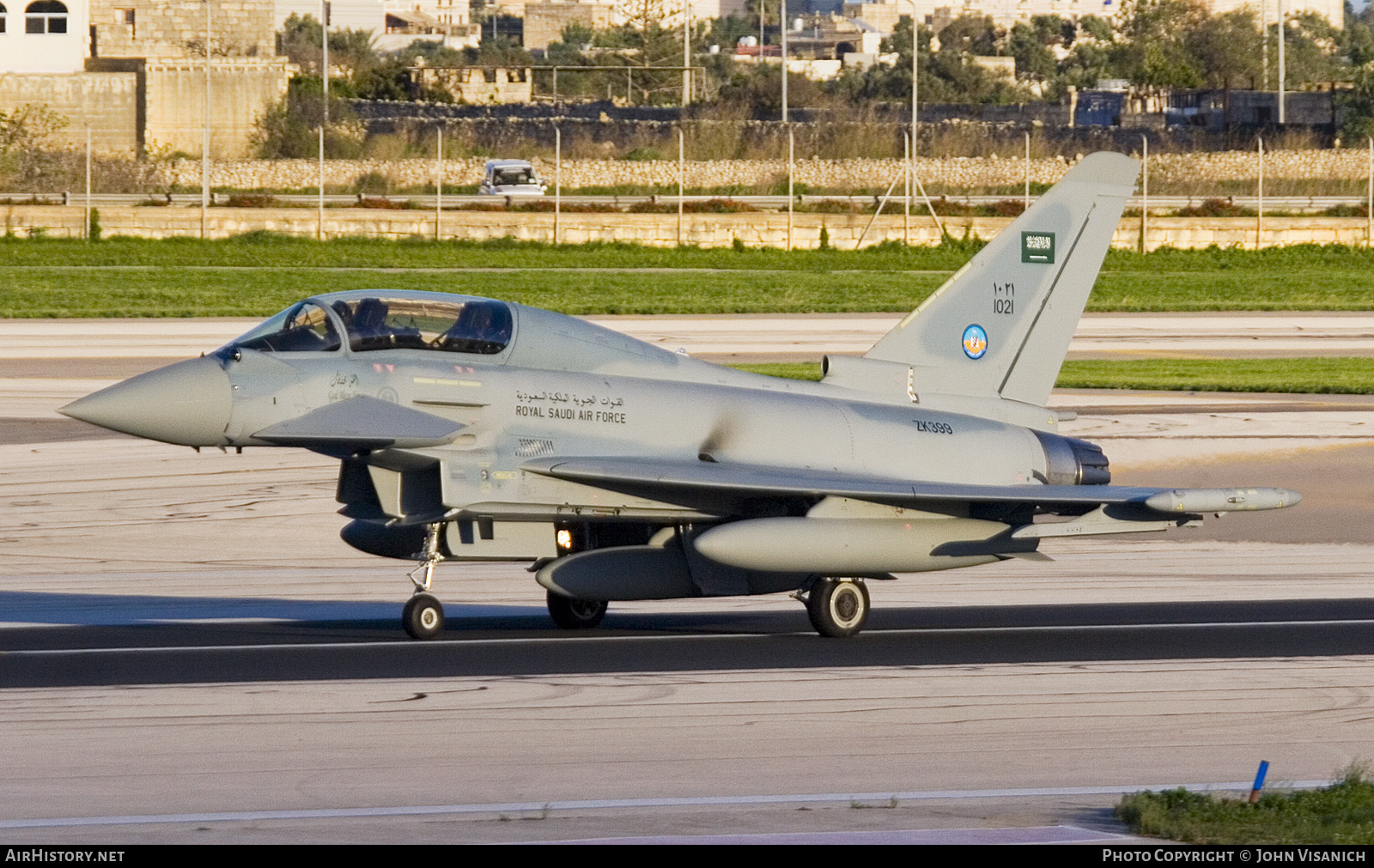 Aircraft Photo of 1021 / ZK399 | Eurofighter EF-2000 Typhoon T | Saudi Arabia - Air Force | AirHistory.net #673019
