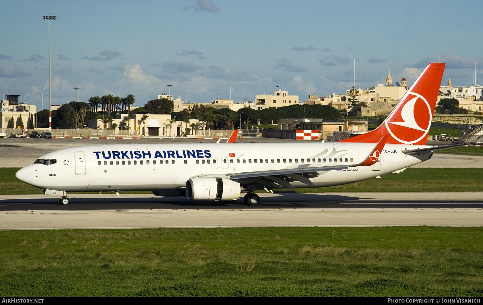 Aircraft Photo of TC-JGO | Boeing 737-8F2 | Turkish Airlines | AirHistory.net #673022