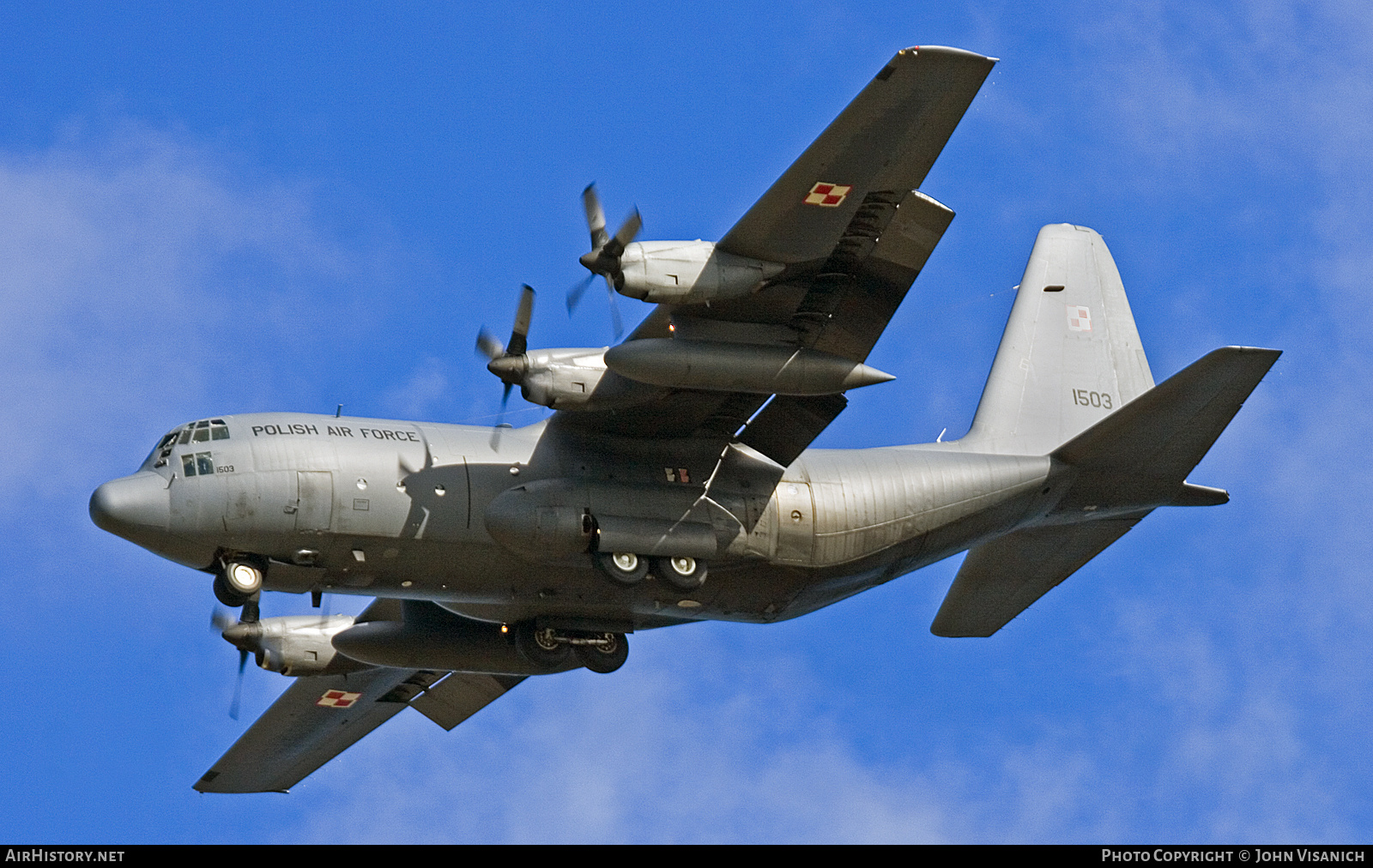 Aircraft Photo of 1503 | Lockheed C-130E Hercules (L-382) | Poland - Air Force | AirHistory.net #673027
