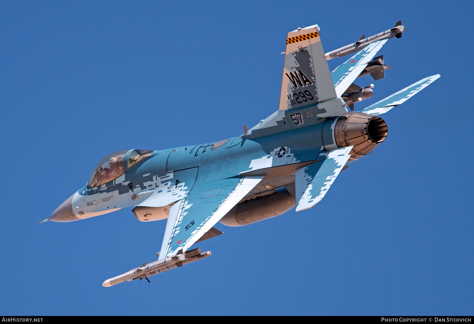 Aircraft Photo of 86-0299 / AF86-299 | General Dynamics F-16C Fighting Falcon | USA - Air Force | AirHistory.net #673030