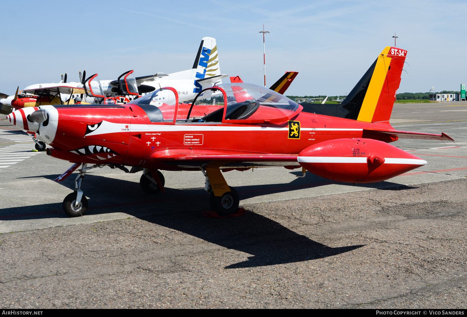 Aircraft Photo of ST-34 | SIAI-Marchetti SF-260MB | Belgium - Air Force | AirHistory.net #673034