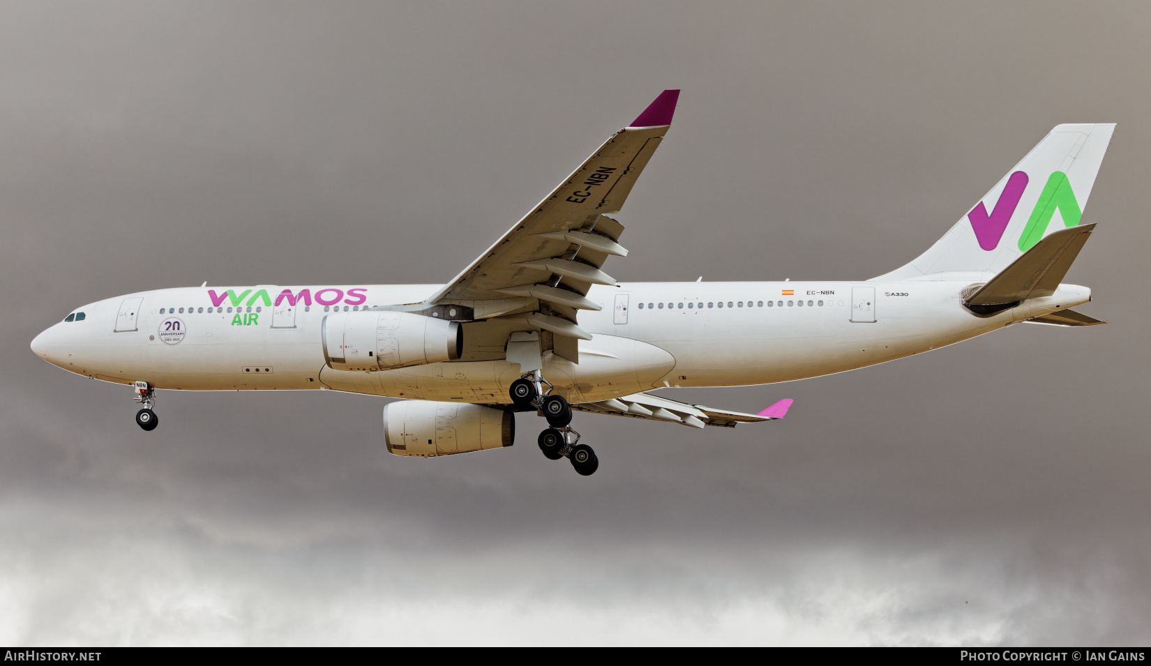 Aircraft Photo of EC-NBN | Airbus A330-243 | Wamos Air | AirHistory.net #673037