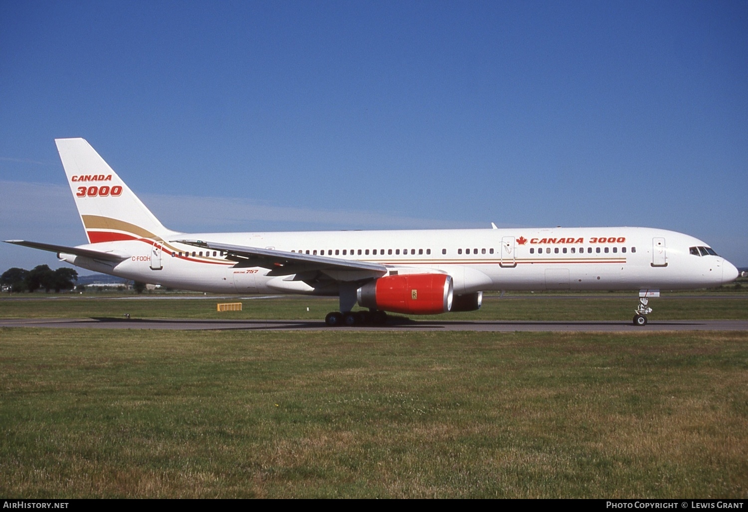 Aircraft Photo of C-FOOH | Boeing 757-23A | Canada 3000 | AirHistory.net #673056