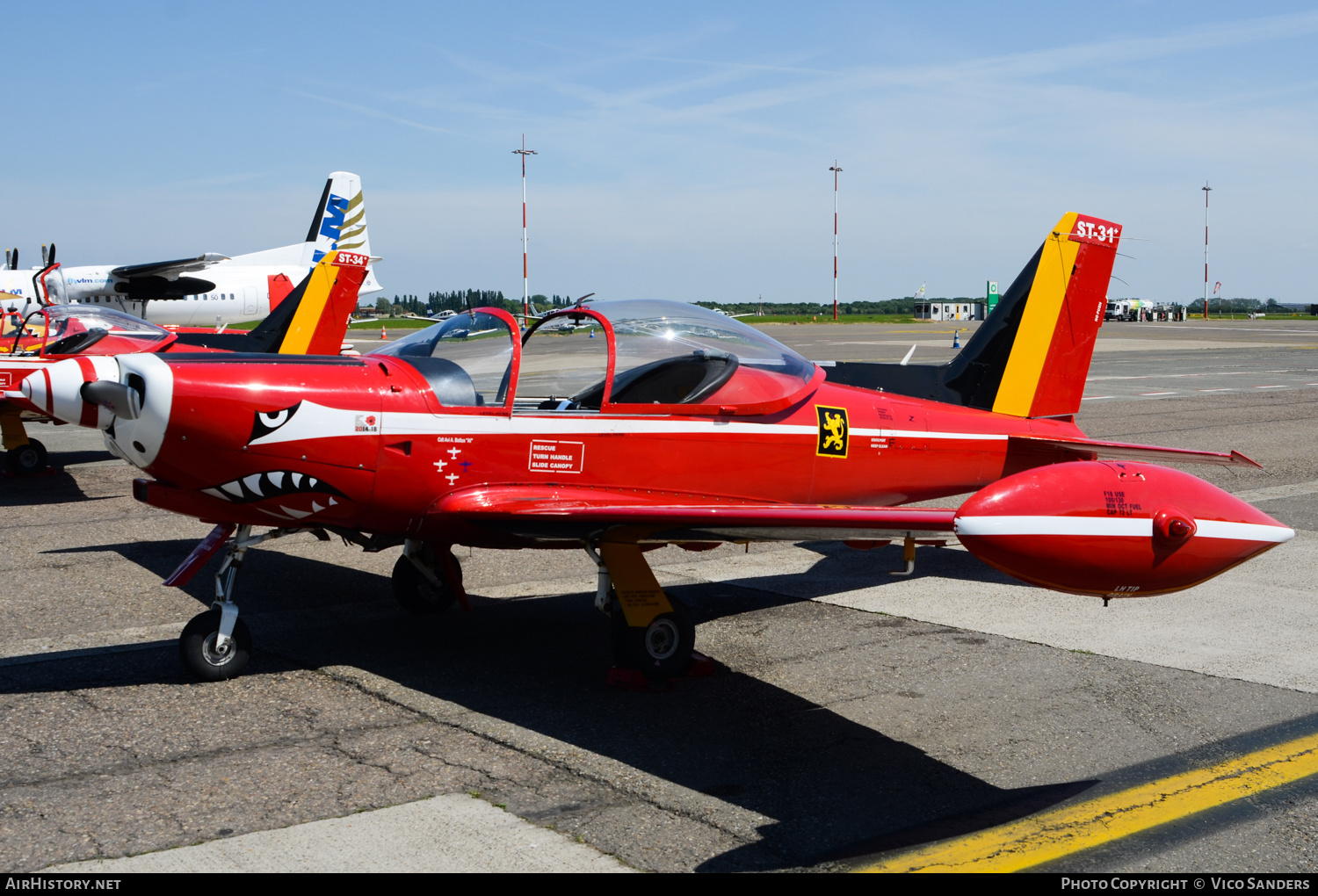 Aircraft Photo of ST-31 | SIAI-Marchetti SF-260M | Belgium - Air Force | AirHistory.net #673085