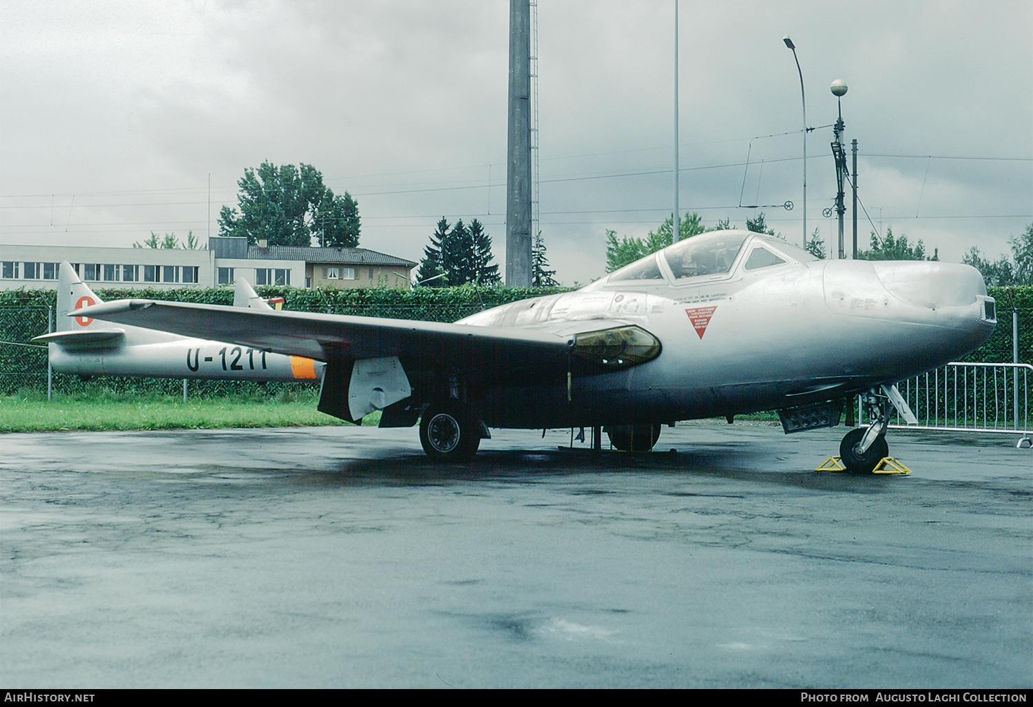 Aircraft Photo of U-1211 | De Havilland D.H. 115 Vampire T55 | Switzerland - Air Force | AirHistory.net #673112