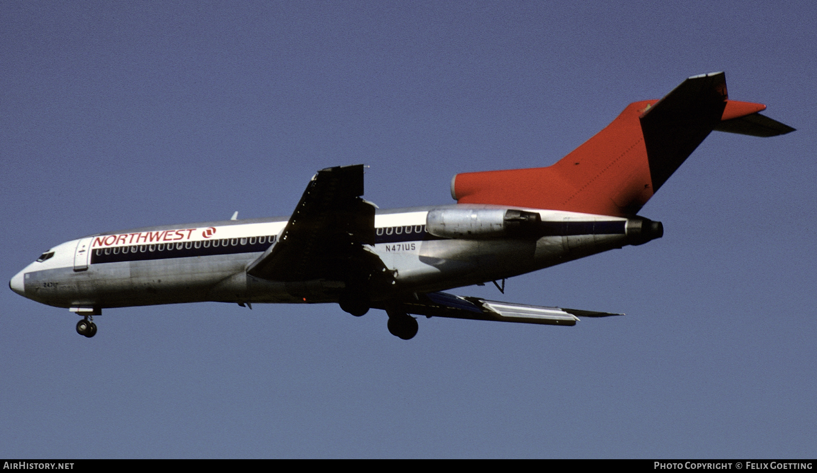 Aircraft Photo of N471US | Boeing 727-51 | Northwest Airlines | AirHistory.net #673118