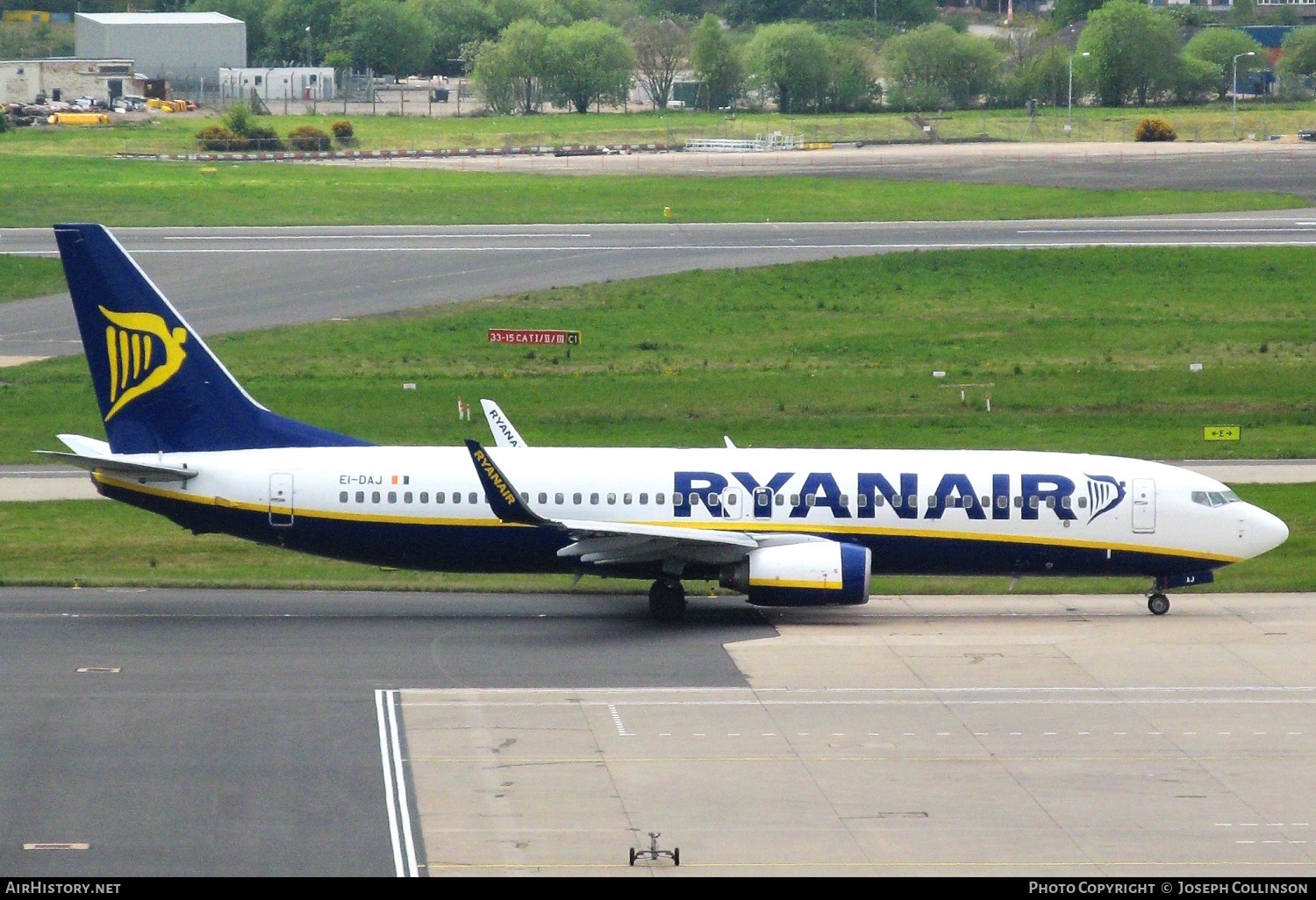 Aircraft Photo of EI-DAJ | Boeing 737-8AS | Ryanair | AirHistory.net #673120