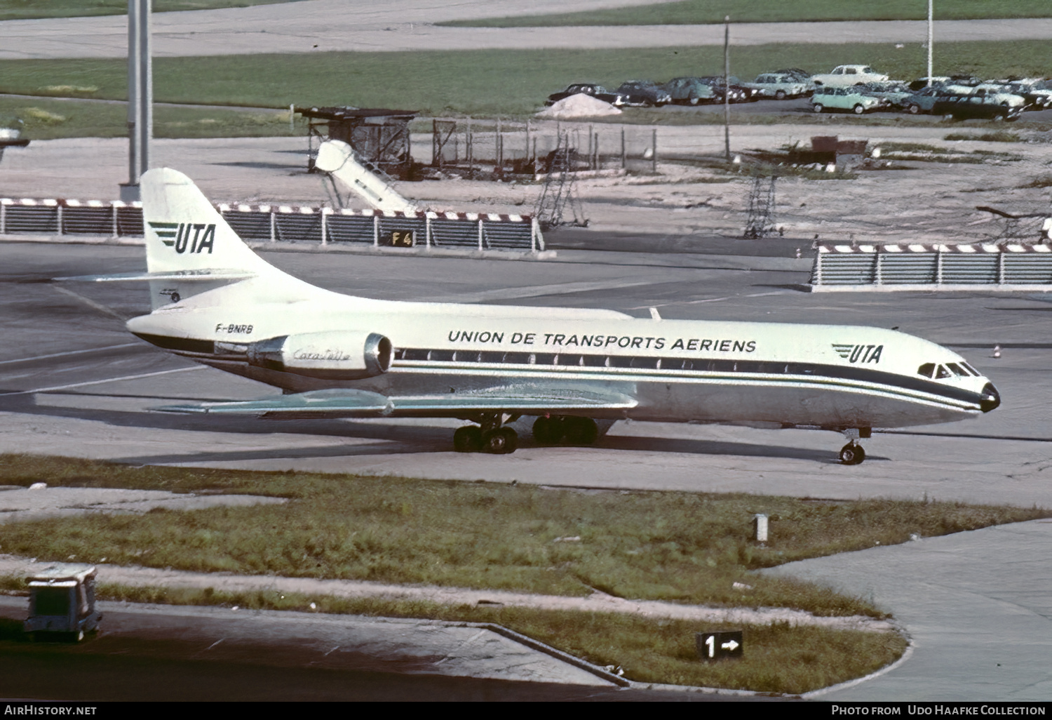 Aircraft Photo of F-BNRB | Sud SE-210 Caravelle 10B1R | UTA - Union de Transports Aériens | AirHistory.net #673129