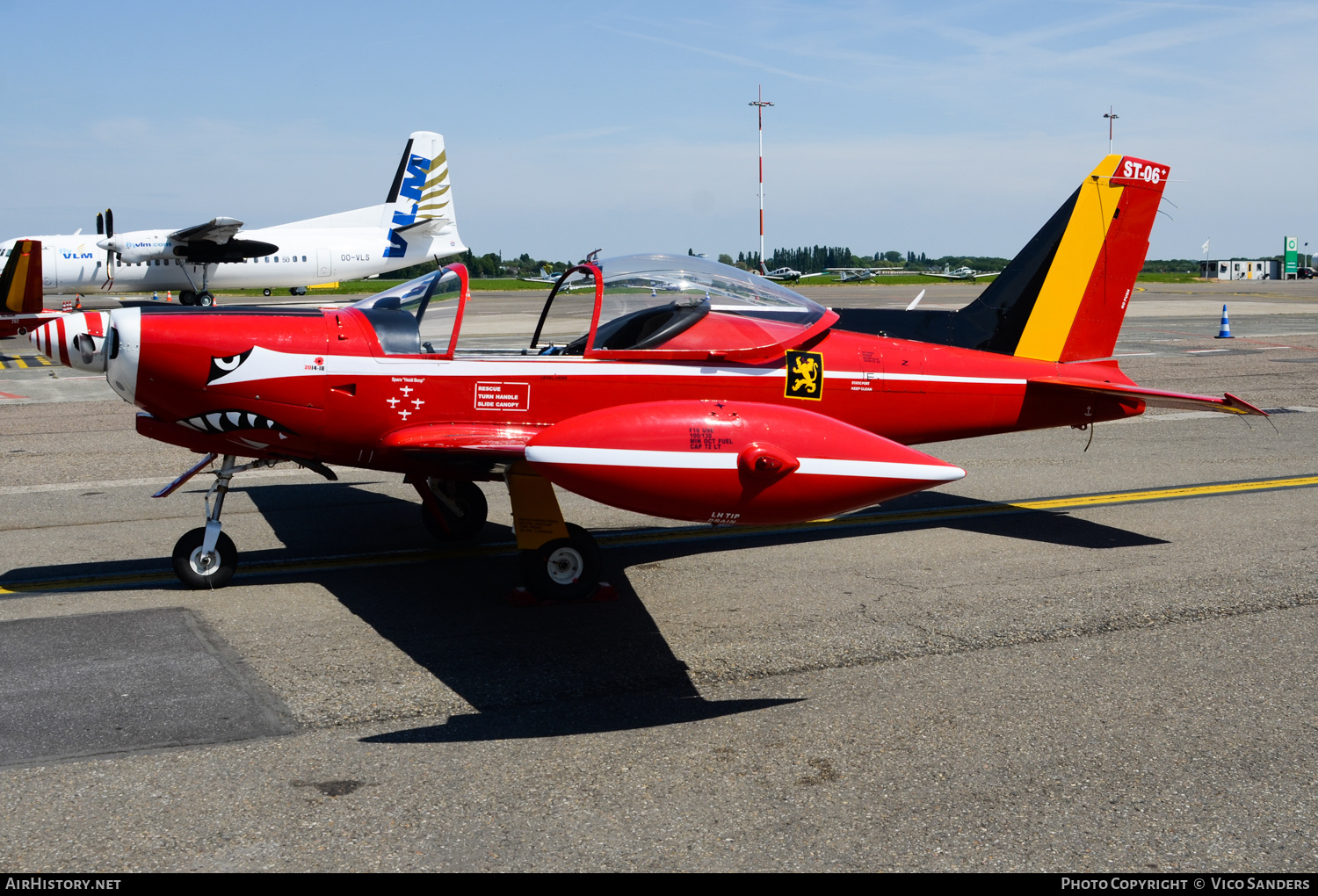 Aircraft Photo of ST-06 | SIAI-Marchetti SF-260M | Belgium - Air Force | AirHistory.net #673136