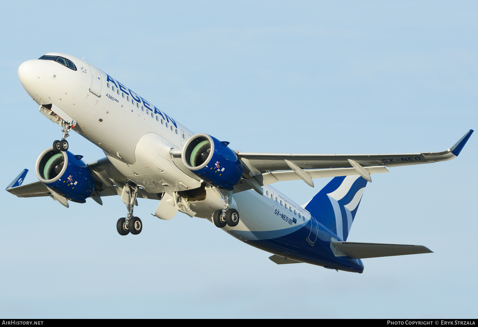 Aircraft Photo of SX-NEO | Airbus A320-271N | Aegean Airlines | AirHistory.net #673138