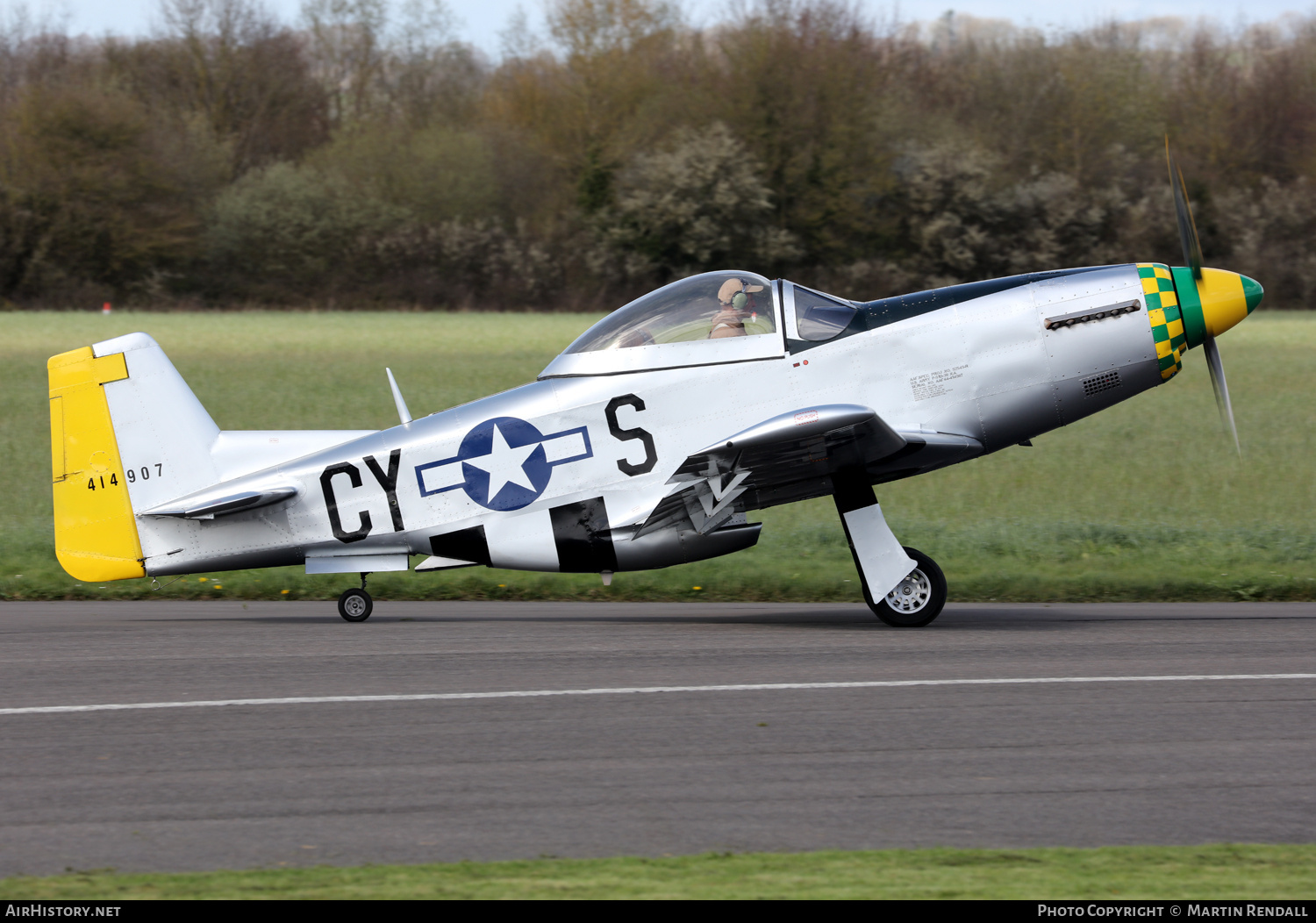 Aircraft Photo of G-DHYS / 414907 | Titan T-51 Mustang | USA - Air Force | AirHistory.net #673167