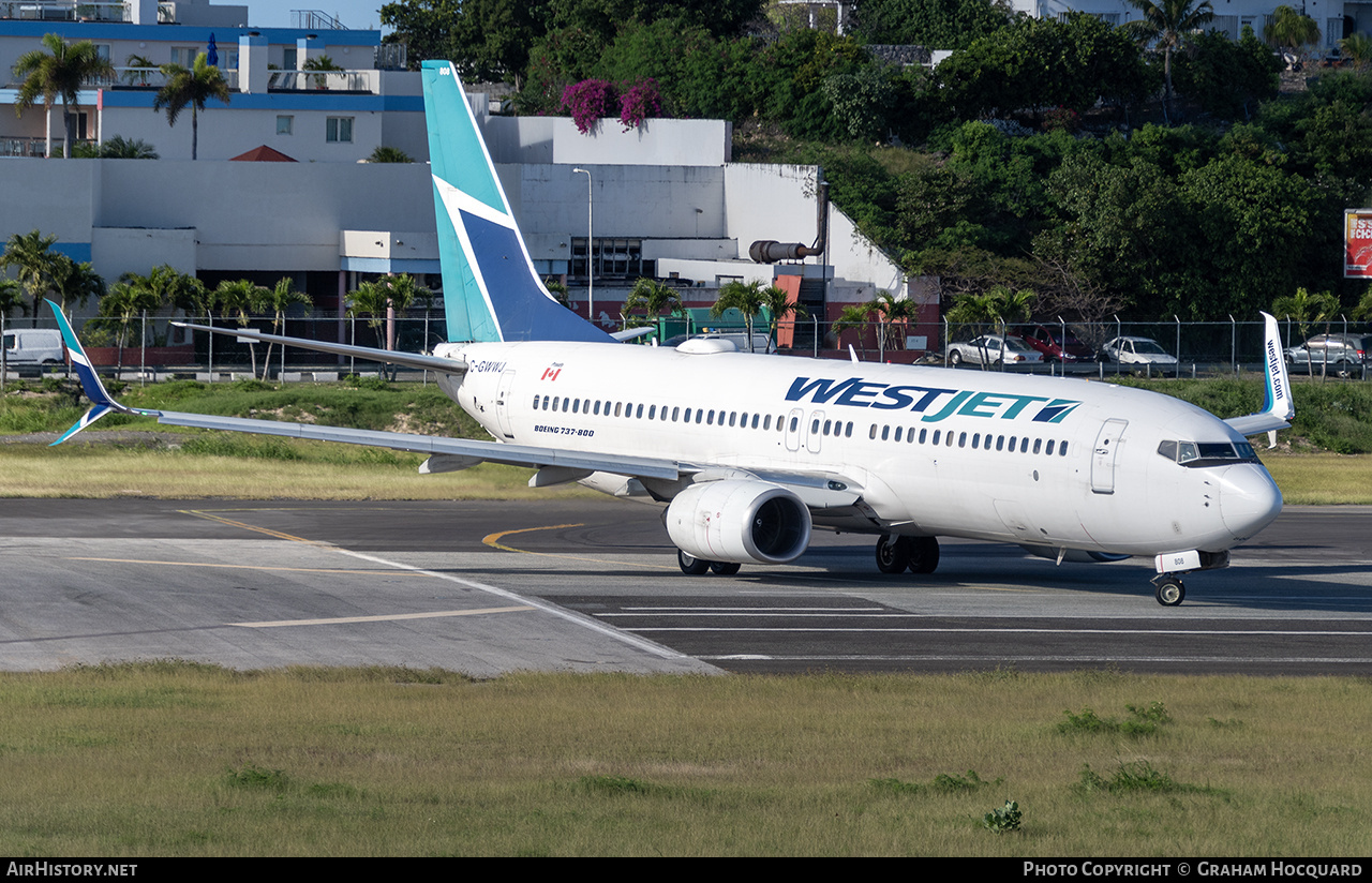 Aircraft Photo of C-GWWJ | Boeing 737-8CT | WestJet | AirHistory.net #673175