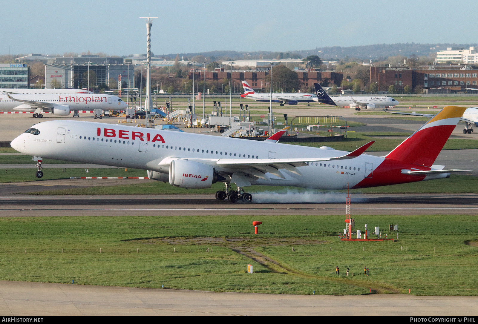 Aircraft Photo of EC-OAY | Airbus A350-941 | Iberia | AirHistory.net #673182