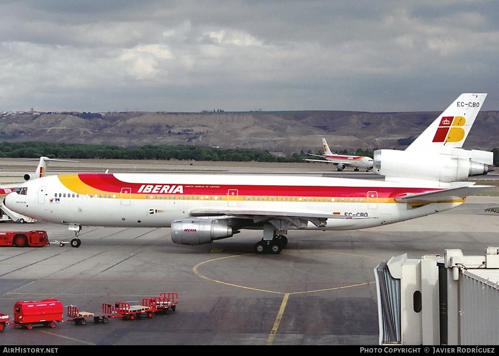 Aircraft Photo of EC-CBO | McDonnell Douglas DC-10-30 | Iberia | AirHistory.net #673188