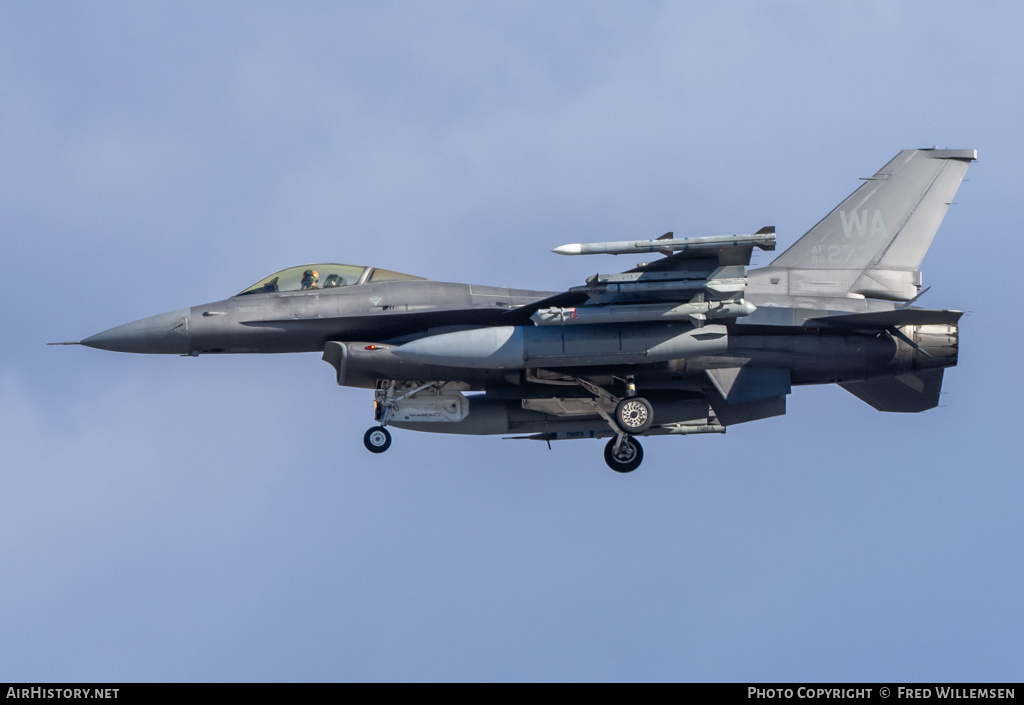Aircraft Photo of 86-0273 / AF86-273 | General Dynamics F-16C Fighting Falcon | USA - Air Force | AirHistory.net #673203