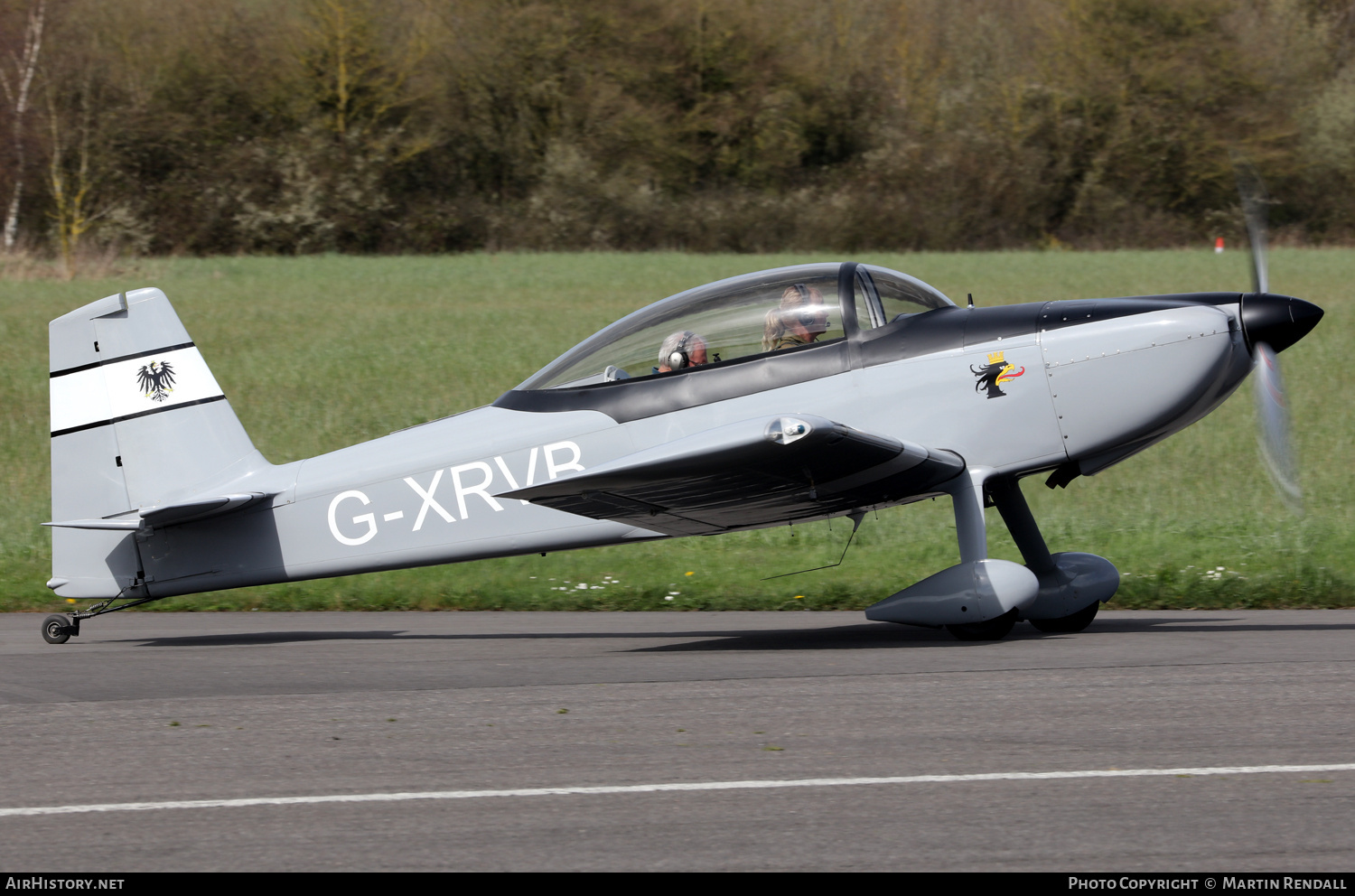 Aircraft Photo of G-XRVB | Van's RV-8 | AirHistory.net #673210