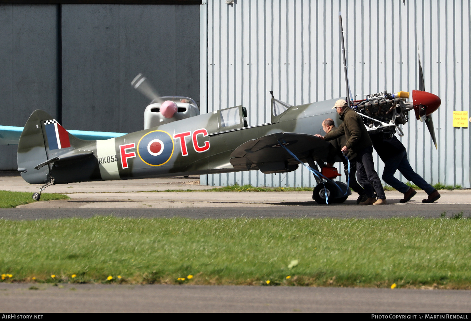 Aircraft Photo of G-PIXY / RK855 | Supermarine Aircraft Spitfire Mk26 | UK - Air Force | AirHistory.net #673211