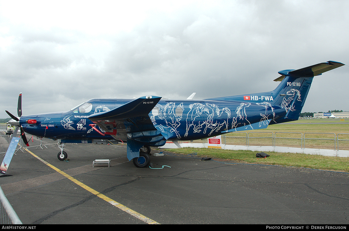 Aircraft Photo of HB-FWA | Pilatus PC-12NG (PC-12/47E) | Pilatus | AirHistory.net #673217