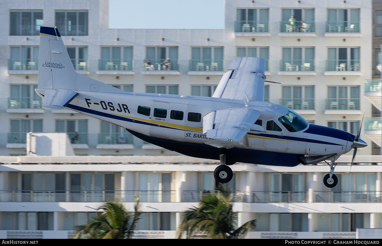 Aircraft Photo of F-OSJR | Cessna 208B Grand Caravan EX | St. Barth Commuter | AirHistory.net #673237