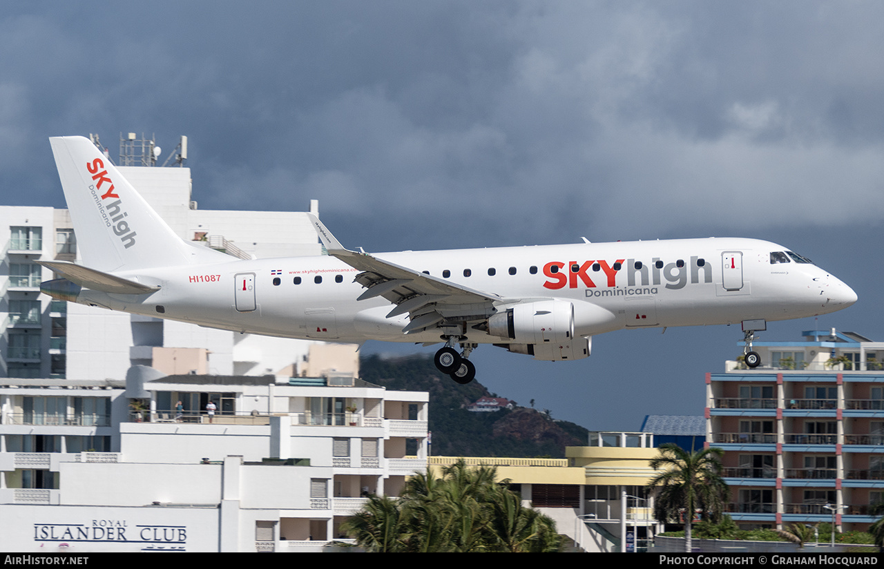 Aircraft Photo of HI1087 | Embraer 175STD (ERJ-170-200STD) | Sky High Aviation | AirHistory.net #673252