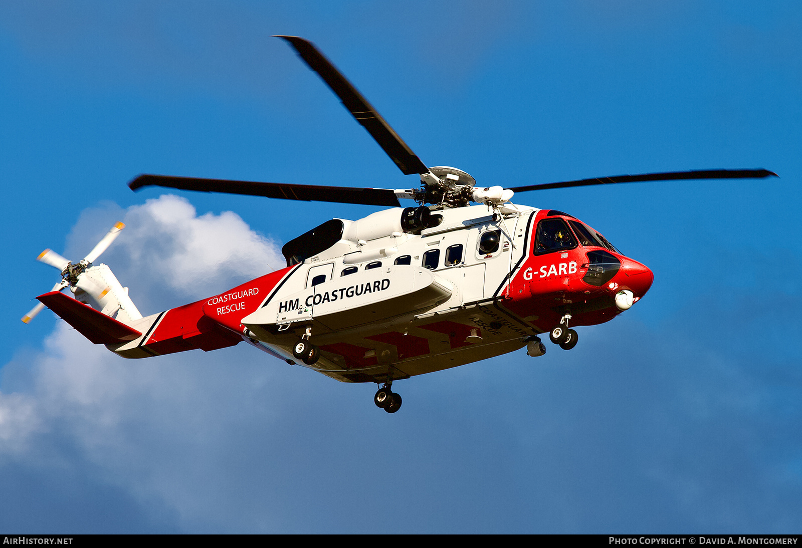 Aircraft Photo of G-SARB | Sikorsky S-92A | HM Coastguard | AirHistory.net #673255