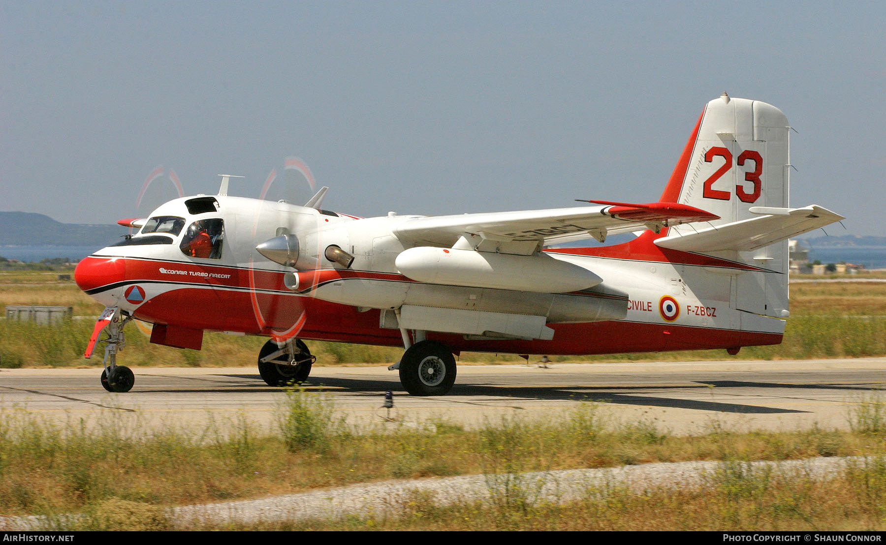 Aircraft Photo of F-ZBCZ | Conair CS2F Turbo Firecat | Sécurité Civile | AirHistory.net #673264