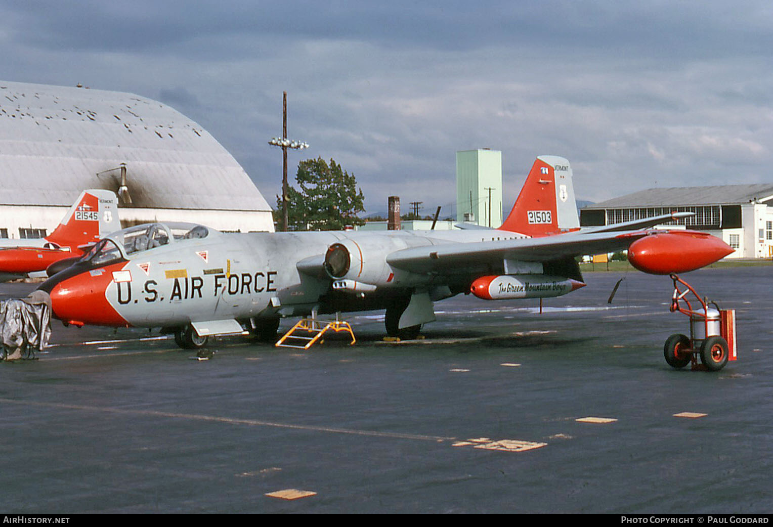 Aircraft Photo of 52-1503 / 21503 | Martin EB-57B Canberra | USA - Air Force | AirHistory.net #673266