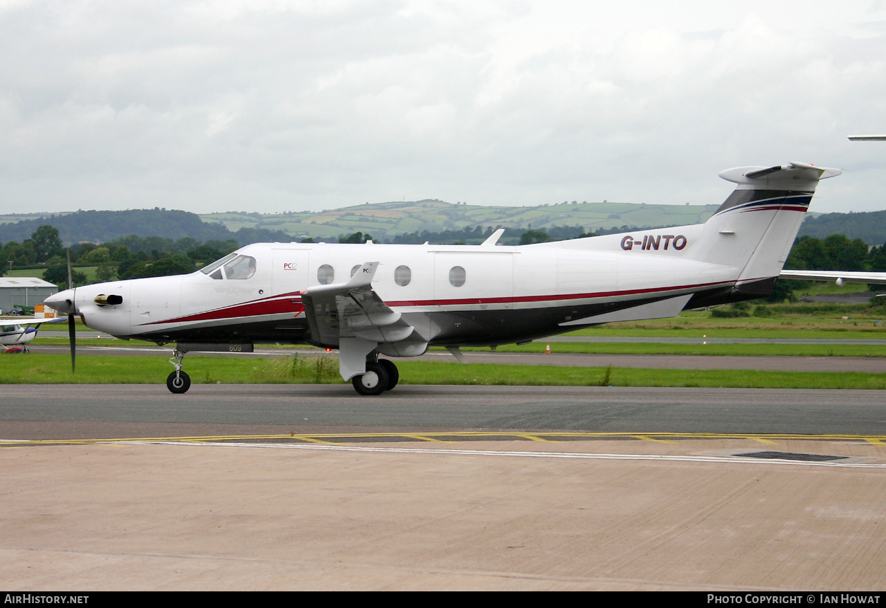 Aircraft Photo of G-INTO | Pilatus PC-12/45 | AirHistory.net #673269