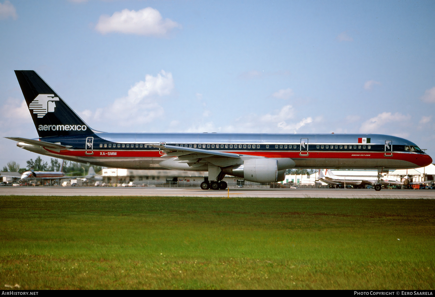 Aircraft Photo of XA-SMM | Boeing 757-2Q8 | AeroMéxico | AirHistory.net #673287