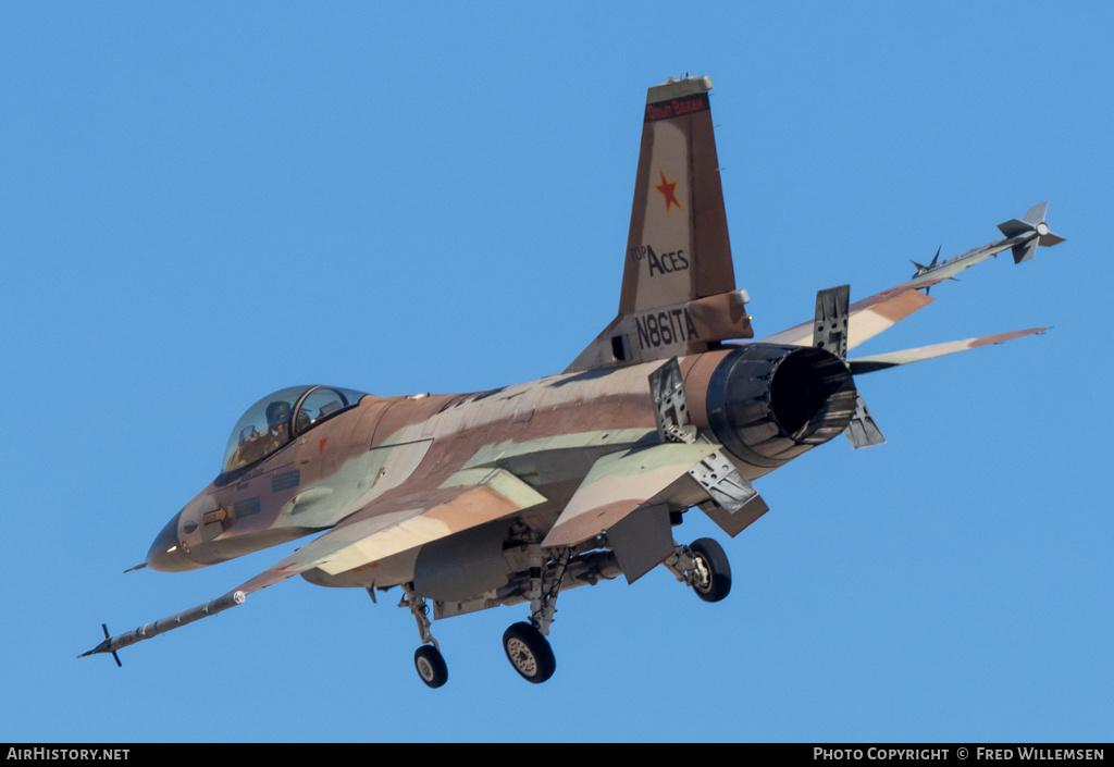 Aircraft Photo of N861TA | General Dynamics F-16A Netz | Top Aces | AirHistory.net #673292